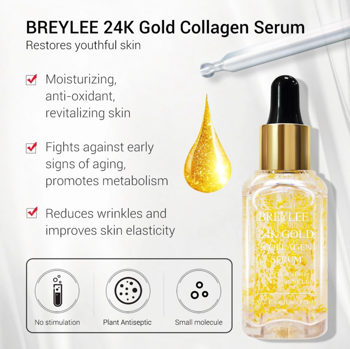 24K Gold Collagen Serum